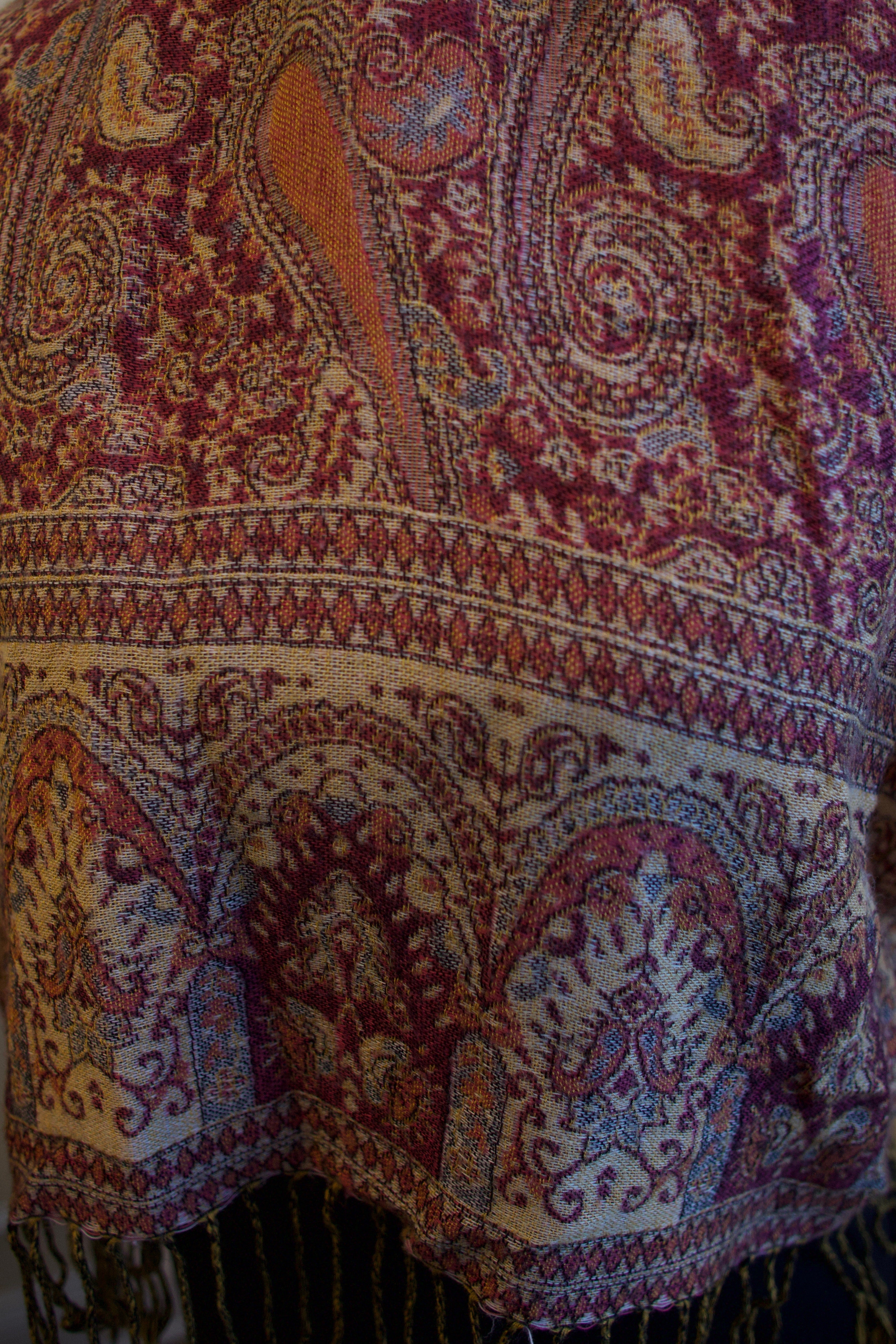 Cropped Pashmina Hoodie