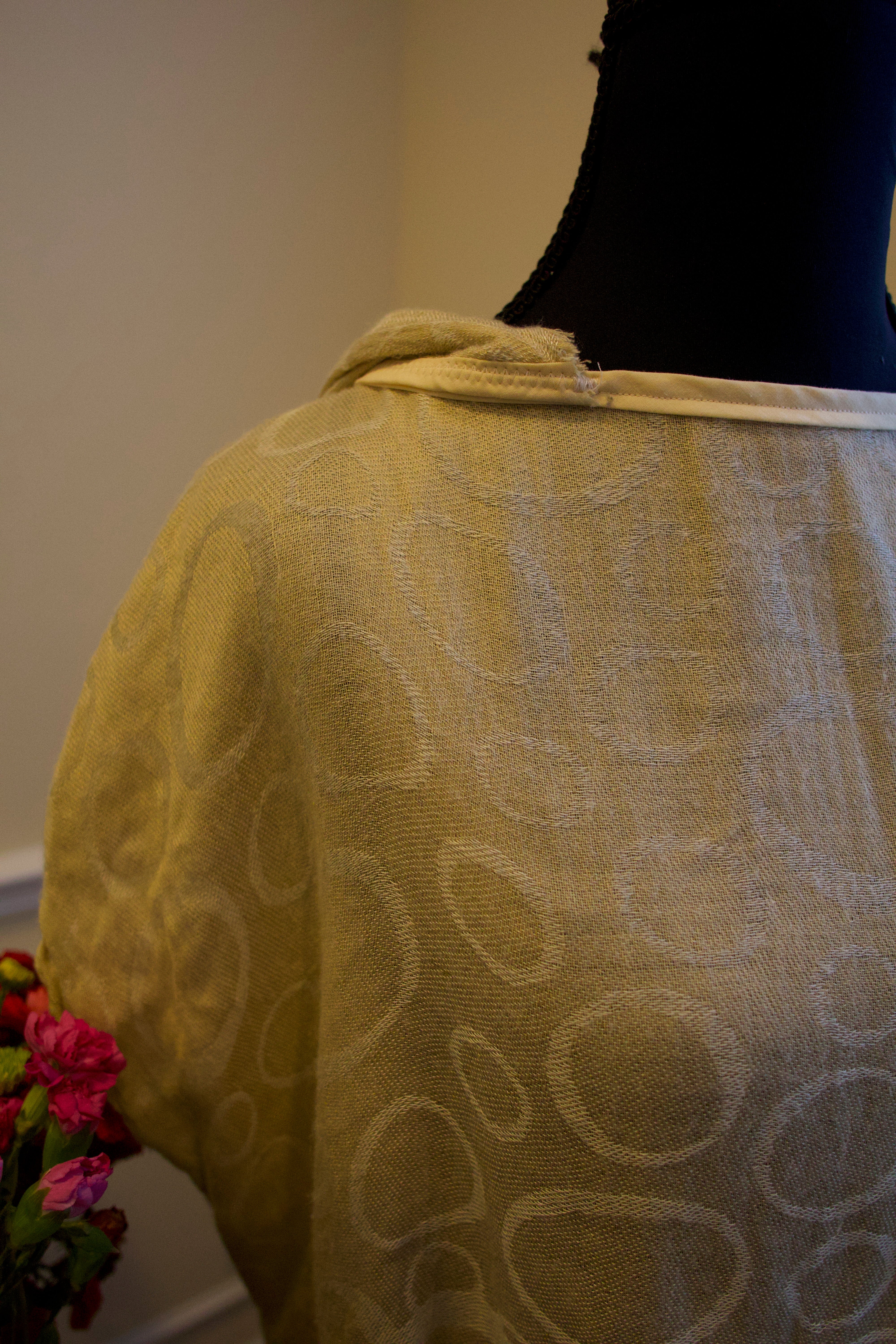 Cropped Pashmina Hoodie