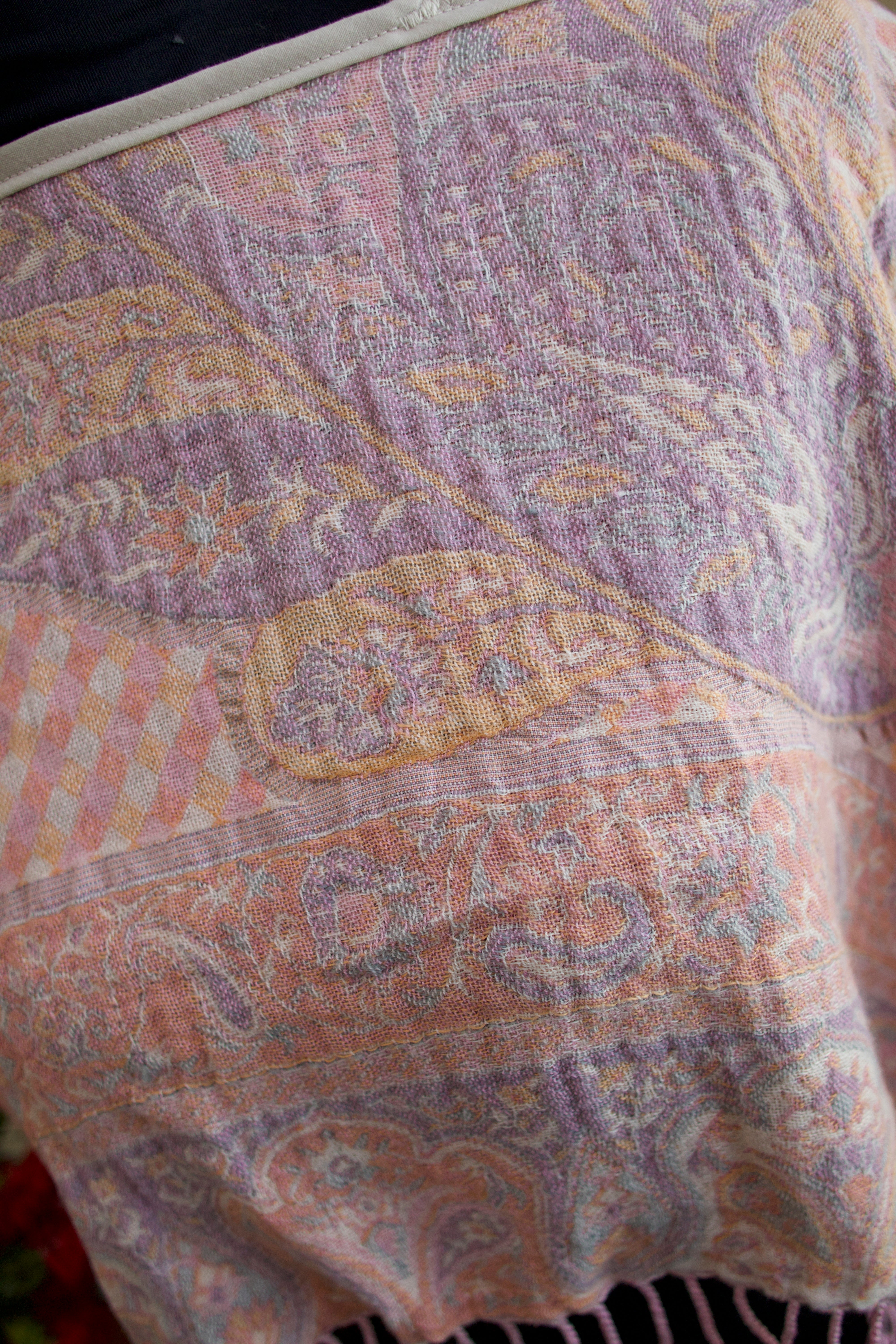 Cropped Pashmina Hoodie