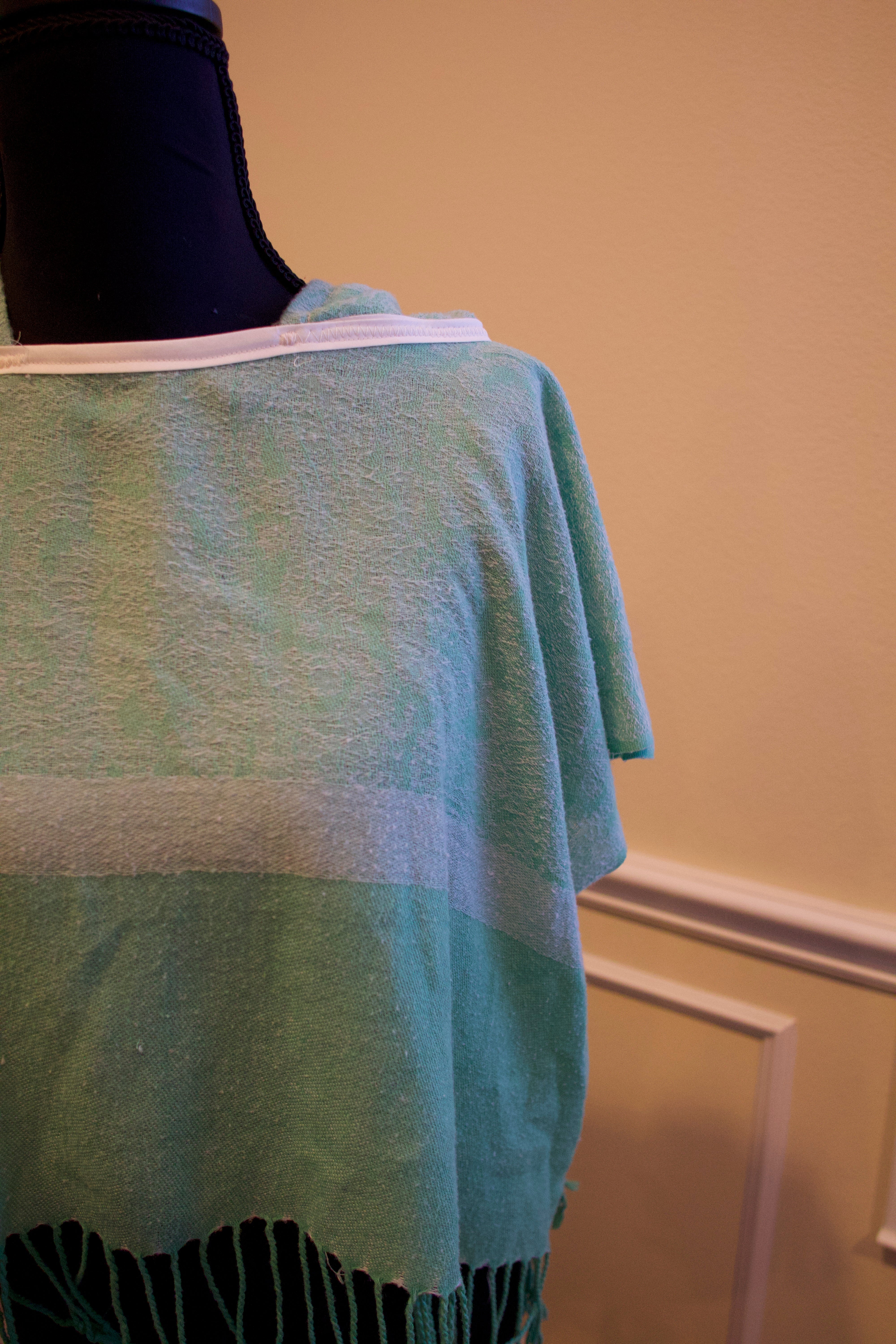 Cropped Pashmina Hoodie