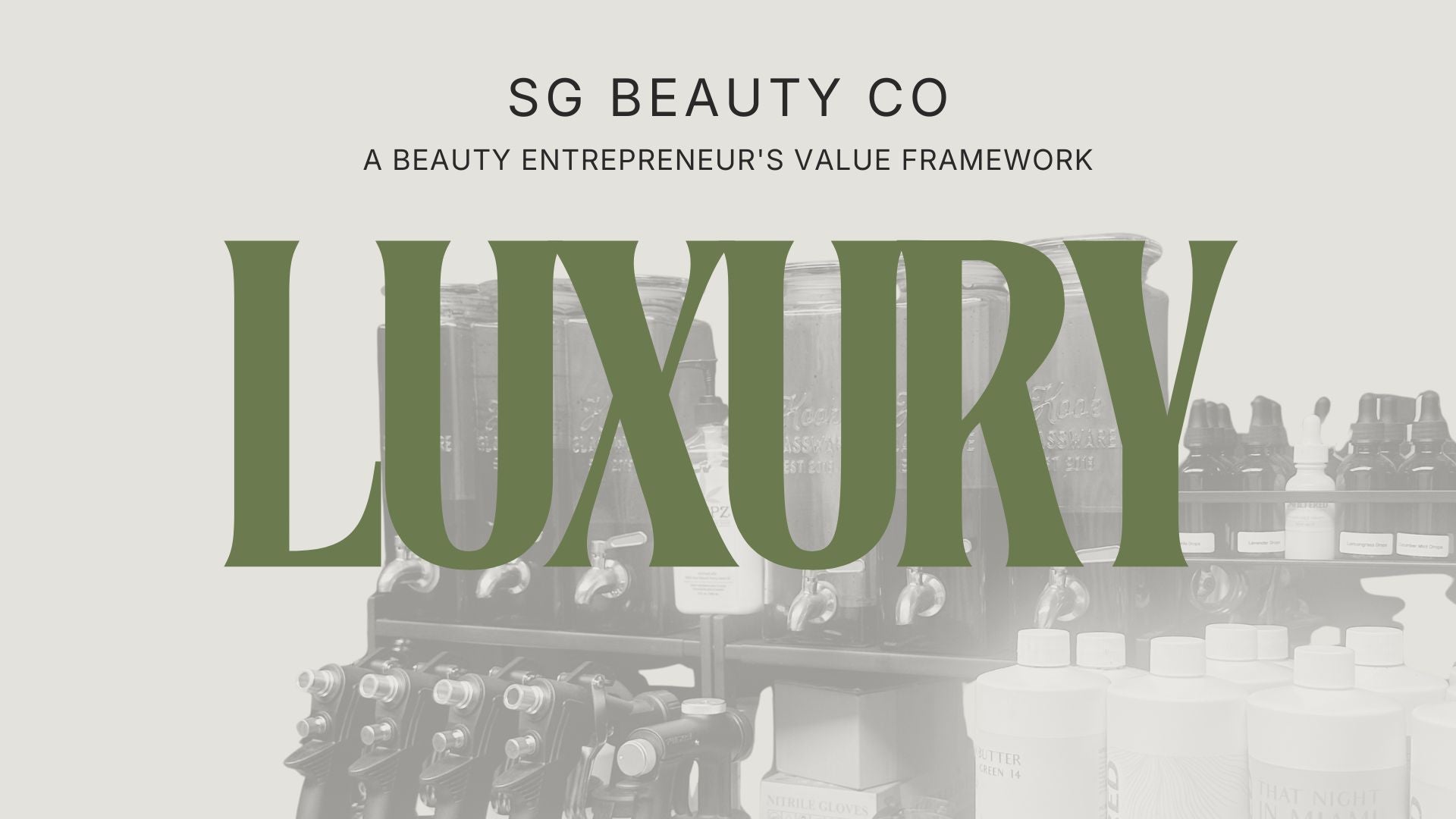 What Luxury Actually Is.