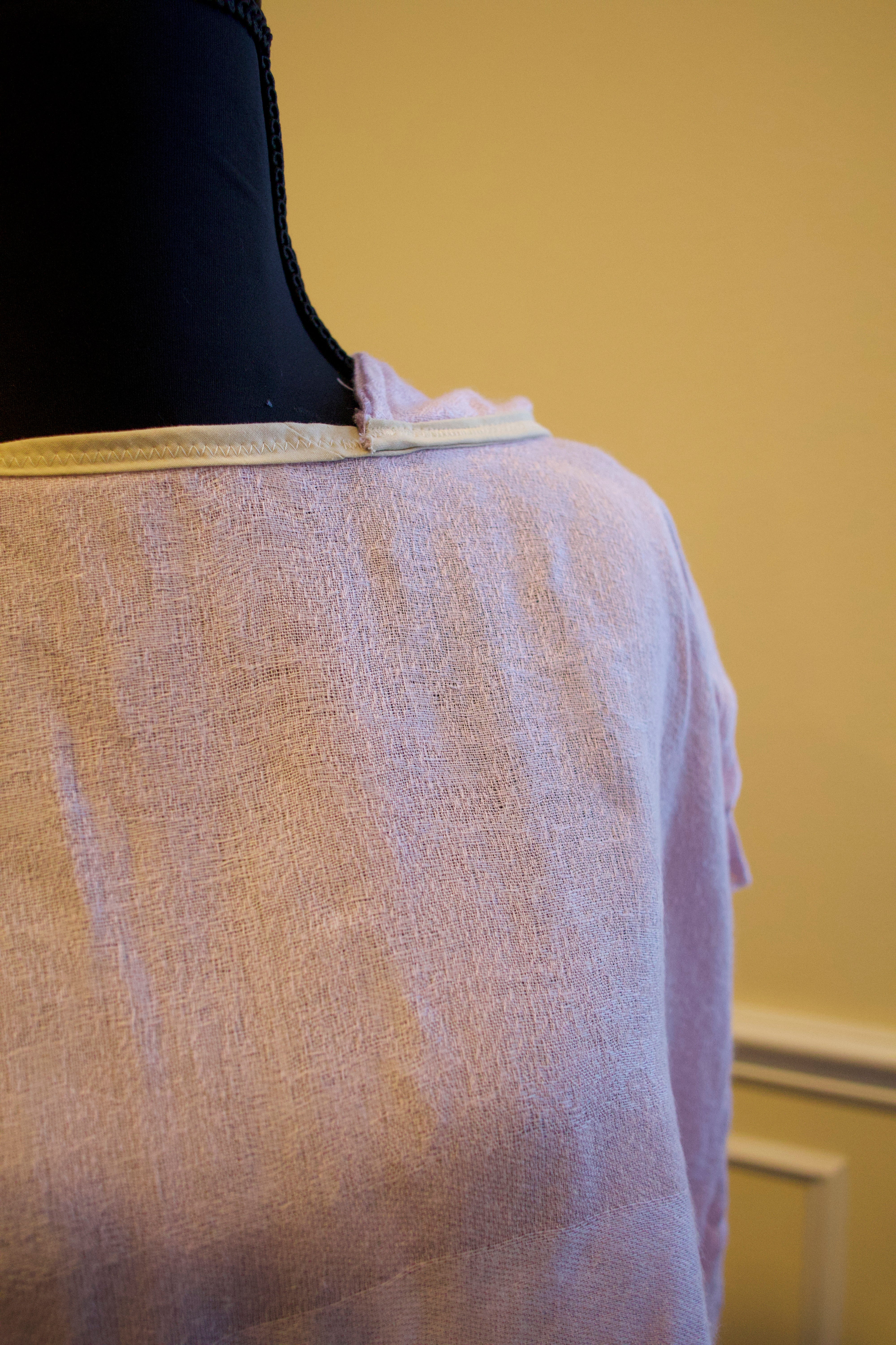 Cropped Pashmina Hoodie